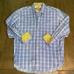 ROBERT GRAHAM BUTTON DOWN SHIRT 2XL (Gently Worn)